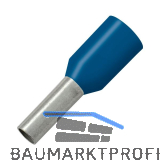 Aderendh�lse 50x20/36 mit Kragen blau