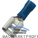 Flachsteckh�lse 4,8x0,5 Querschnitt 1 - 2,5 mm� isoliert rot