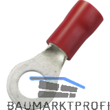 Ringkabelschuh M6 Querschnitt 0,5 - 1,5 mm� isoliert rot