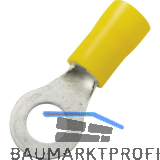 Ringkabelschuh M4 Querschnitt 2,5 - 6 mm� isoliert gelb