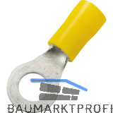 Ringkabelschuh M5 Querschnitt 2,5 - 6 mm� isoliert gelb