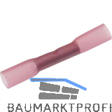 Sto�verbinder 1mm� schrumpfisoliert rot
