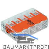 WAGO 221 5x4Qmm Verbindungsklemme mit Bet�tigungshebel