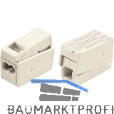 WAGO 224 2-Leiter-Leuchtenklemme 1-2,5mm�