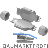 Gelgef�llte Verbindungsmuffe Fred IP68 f�r Kabel bis 3x2,5mm� grau