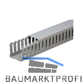 Kabelkanal T1 geschlitzt 60 x 40, L�nge 2000mm grau