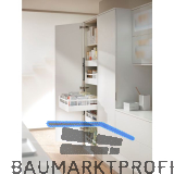 BLUM SPACE TOWER TANDEMBOX antaro mit Reling NL550 KB600 wei�