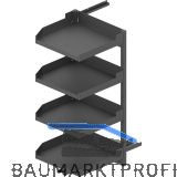 PEKA Pleno Maxi Standard Set 600-1300 links Anthrazit