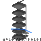 PEKA Pleno Maxi Standard Set 600-1900 links Anthrazit