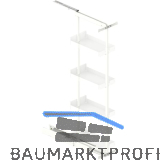 PEKA Hochschrank Standard Set KB 300 mm 1200 - 1600 mm Wei�