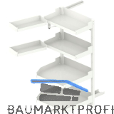 PEKA Pleno Maxi Plus Set 600-1300 links Wei�