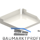 PEKA Einh�ngetablar-Set Liro 450-1900 rechts Pleno Maxi Standard Wei�