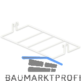 PEKA Flaschentrenngitter KB 300 mm Hochschrank Standard Wei�