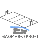 PEKA Flaschentrenngitter KB 400 mm Hochschrank Standard Anthrazit