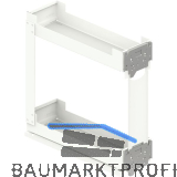 PEKA Unterschrankauszug Pinello Cargo 200 Wei�