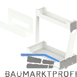 PEKA Unterschrankauszug Pinello Board 300 rechts Wei�