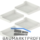 PEKA Einh�ngetablar-Set Liro 400 Magic Corner Standard Wei�