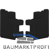 KNOKE SMART CASE Abdeckkappenset aufgesetzte Montage, Kunststoff schwarz