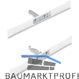 PEKA Fronthalter-Set KB 400/450 mm Hochschrank Standard Wei�
