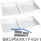 PEKA Einh�ngetablar-Set Libell 500 Magic Corner Comfort Wei�