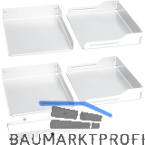 PEKA Einh�ngetablar-Set Libell 550/600 Magic Corner Comfort Wei�