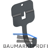 Peka Sesam Einh�ngehaken, Stahlblech Anthrazit