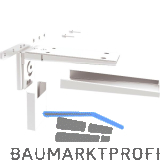 PEKA Massivholz-Tablartr�ger Pecasa Stahlblech mit Feinstruktur wei�