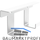 PEKA Hakenleiste 2 Haken Pecasa Stahlblech mit Feinstruktur wei�