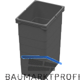 NINKA Abfallsammler 26 L Dunkelgrau
