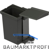 VS ENVI Single Einbau-Abfallsammler KB 450 mm 10 Liter Kunststoff Lava