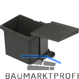 VS ENVI Single Einbau-Abfallsammler KB 450 mm 12 Liter Kunststoff Lava