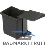 VS ENVI Single Einbau-Abfallsammler KB 450 mm 15,5 Liter Kunststoff Lava