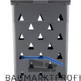 NINKA W�schebeh�lter eins2laundry 42 Liter Dunkelgrau