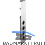 CARESSI Steckdosenelement 4ST46-58 4 Schukosteckdosen Edelstahl