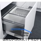 VS ENVI Space Beutelhalter-Aufsatzrahmen Kunststoff grau