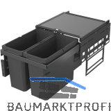 VS ENVI Space Abfalltrennsystem KB 450 mm 2 x 16 Liter Lava