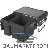 VS ENVI Space Abfalltrennsystem KB 600 mm 1 x 29/1 x 16 Liter Lava