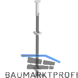 NINKA Drehmechanik ProArc Stahl verchromt/Kunststoff Wei�grau