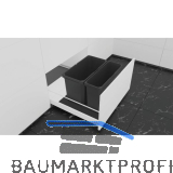 VS ENVI Free Pro Abfalltrennsystem KB 400/H�he 326 mm Lava