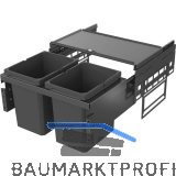 VS ENVI Space S Abfalltrennsystem KB 600 mm 2 x 15,5 L Lava