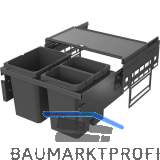 VS ENVI Space S Abfalltrennsystem KB 600 mm 15,5/2 x 7,5 L Lava