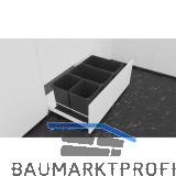 VS ENVI Free Pro Abfalltrennsystem KB 800/H�he 326 mm Lava