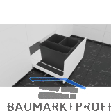 VS ENVI Free Pro Abfalltrennsystem KB 450/H�he 326 mm Lava