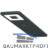 Unterbauleuchte Roe, schwarz, 3er Set mit Netzger�t