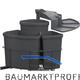 VS ENVI Einbau-Abfallsammler Center 3-fach Lava