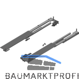 PEKA Schubladensystem Riverso LT 610 - 759 mm, Stahlblech verzinkt