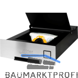 RITTER Einbau-Sockelsauger SES 10 Edelstahl-Optik