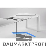 Klappbarer St�tzfu� 90/3 CLASSIC, Stahl schwarz lackiert