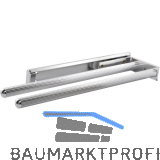 Geschirrtuch-Auszug Pluto 2-armig 442 mm Alu eloxiert gl�nzend