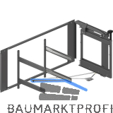 PEKA Eckauszug Magic Corner Comfort KB 900 mm rechts Anthrazit